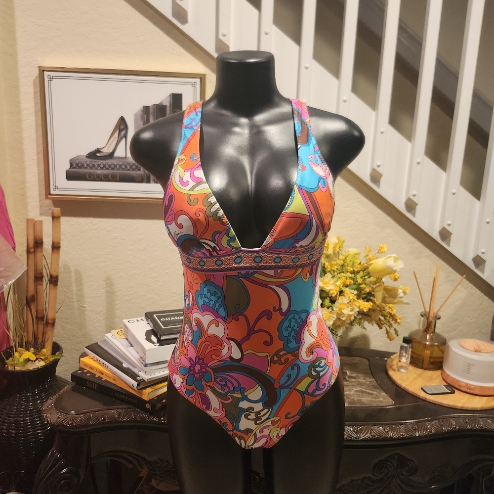 Trina Turk one piece swimsuit size S